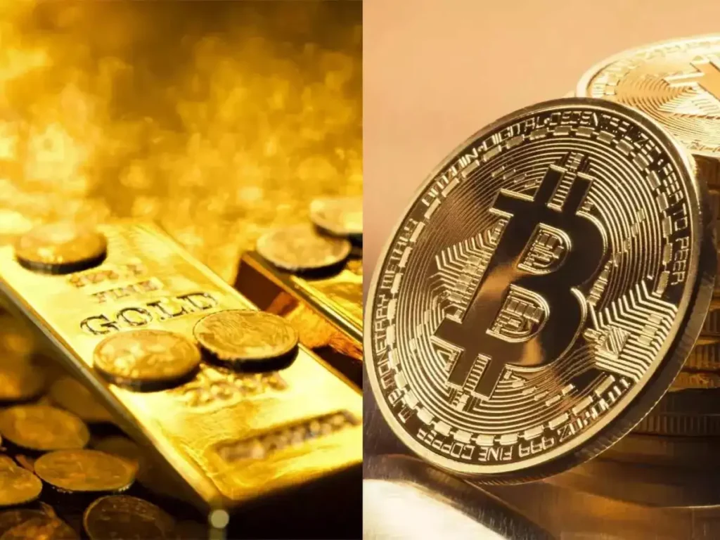 gold vs bitcoin USA