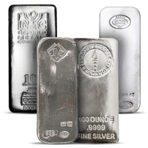 100 Oz Silver Bar (Design Our Choice)