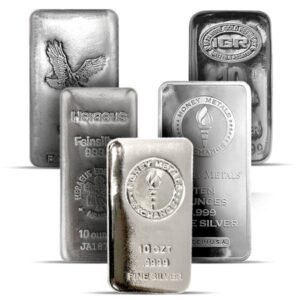 10 oz Silver Bars (Design Our Choice)