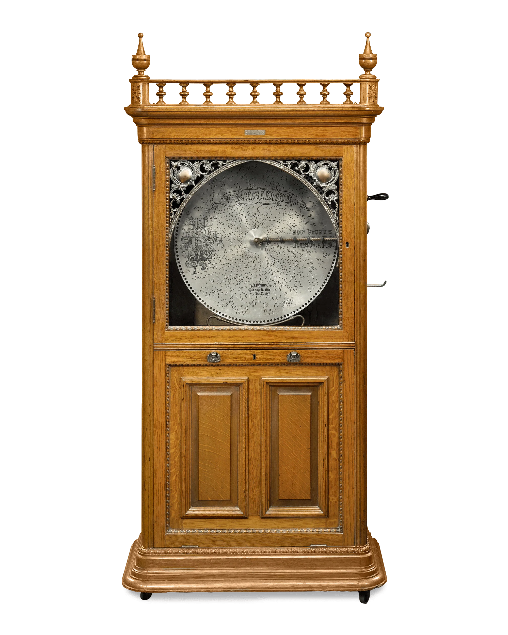 Regina Upright Music Box