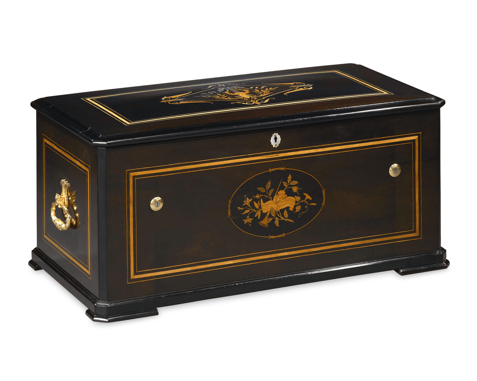 Mandolin Singing Bird Automaton Music Box - Image 2