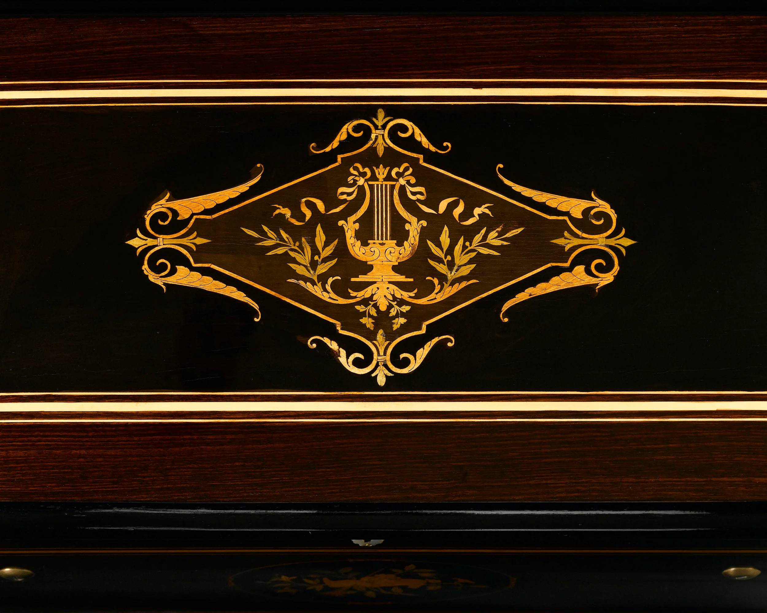 Mandolin Singing Bird Automaton Music Box - Image 4