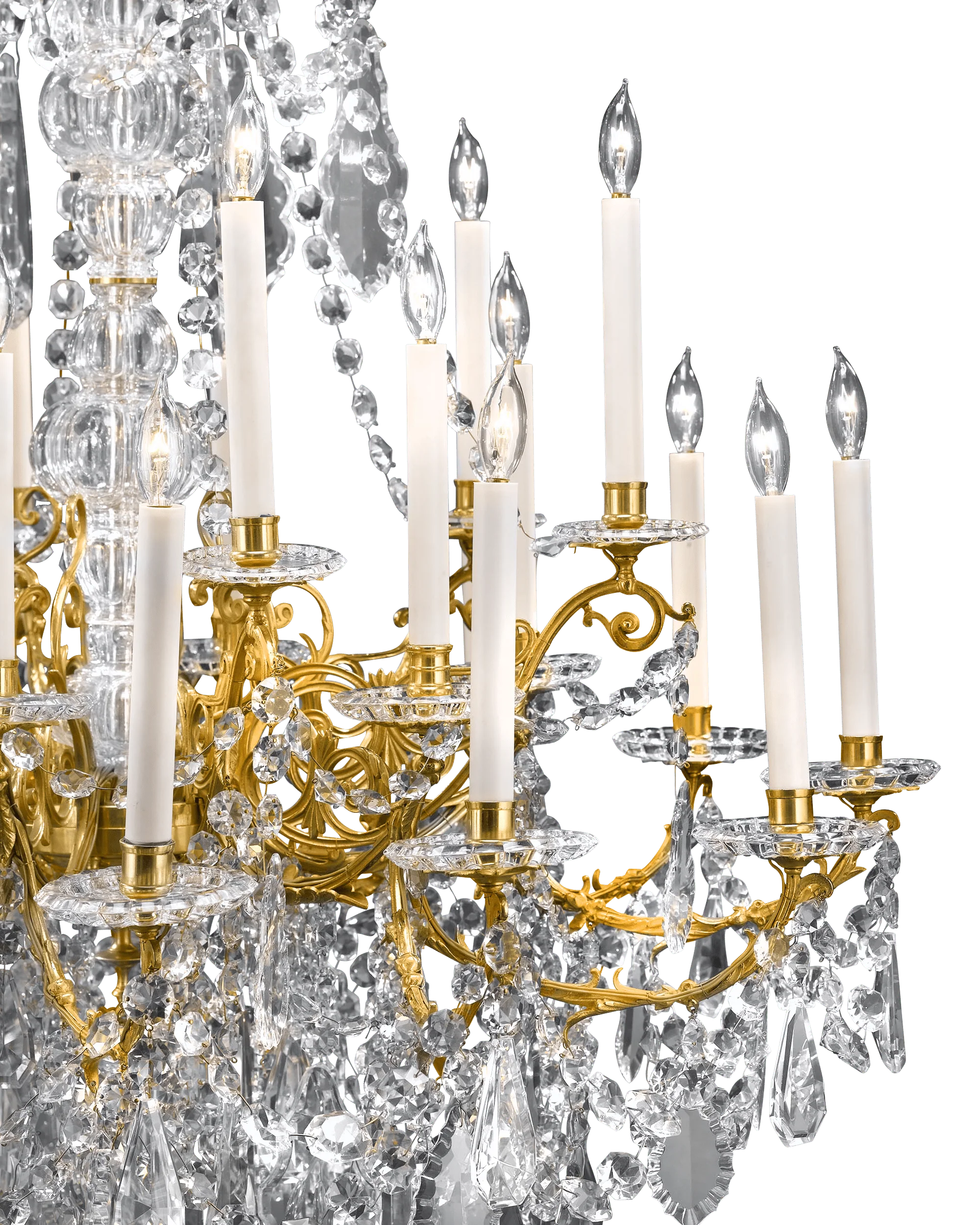 24-Light Baccarat Crystal Chandelier - Image 7