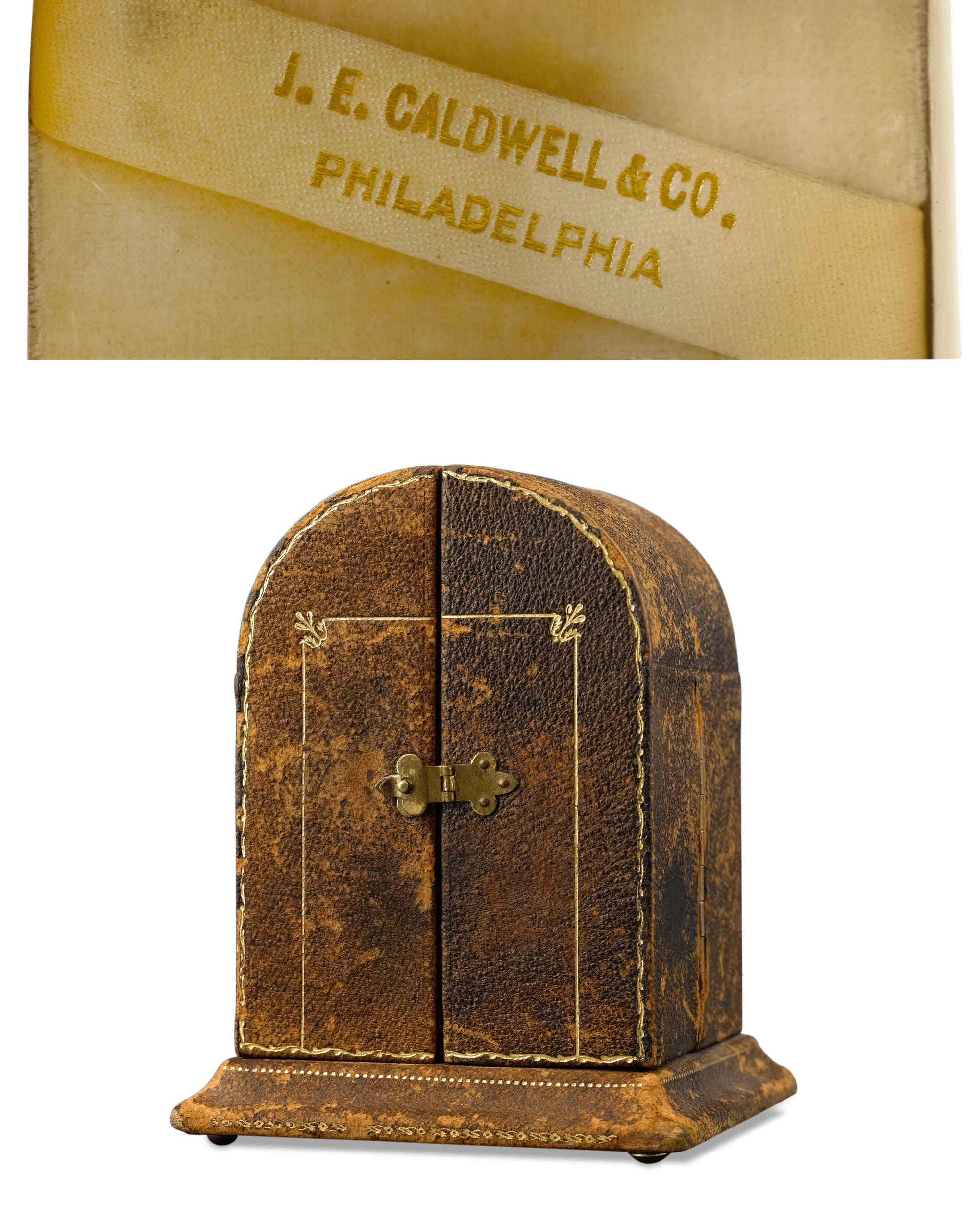 Art Deco J.E. Caldwell Table Clock - Image 3