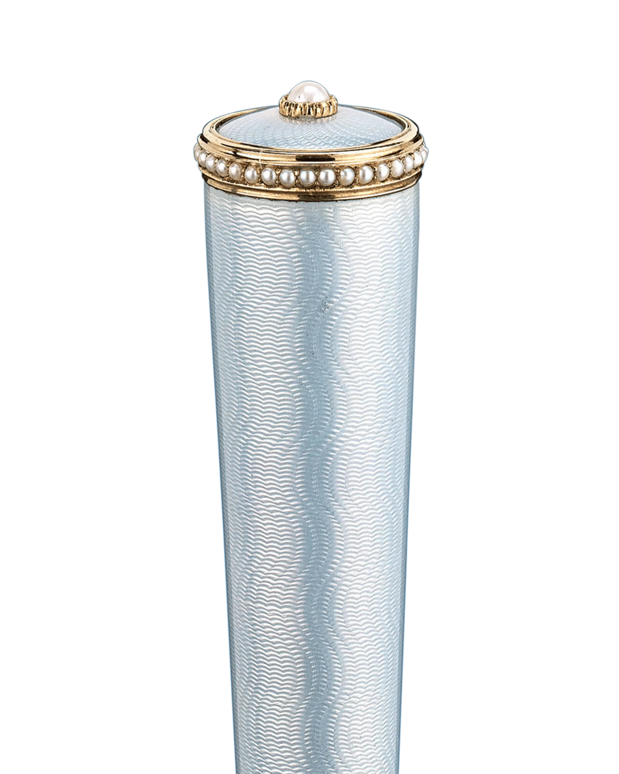 Fabergé Blue Cane with Pearls