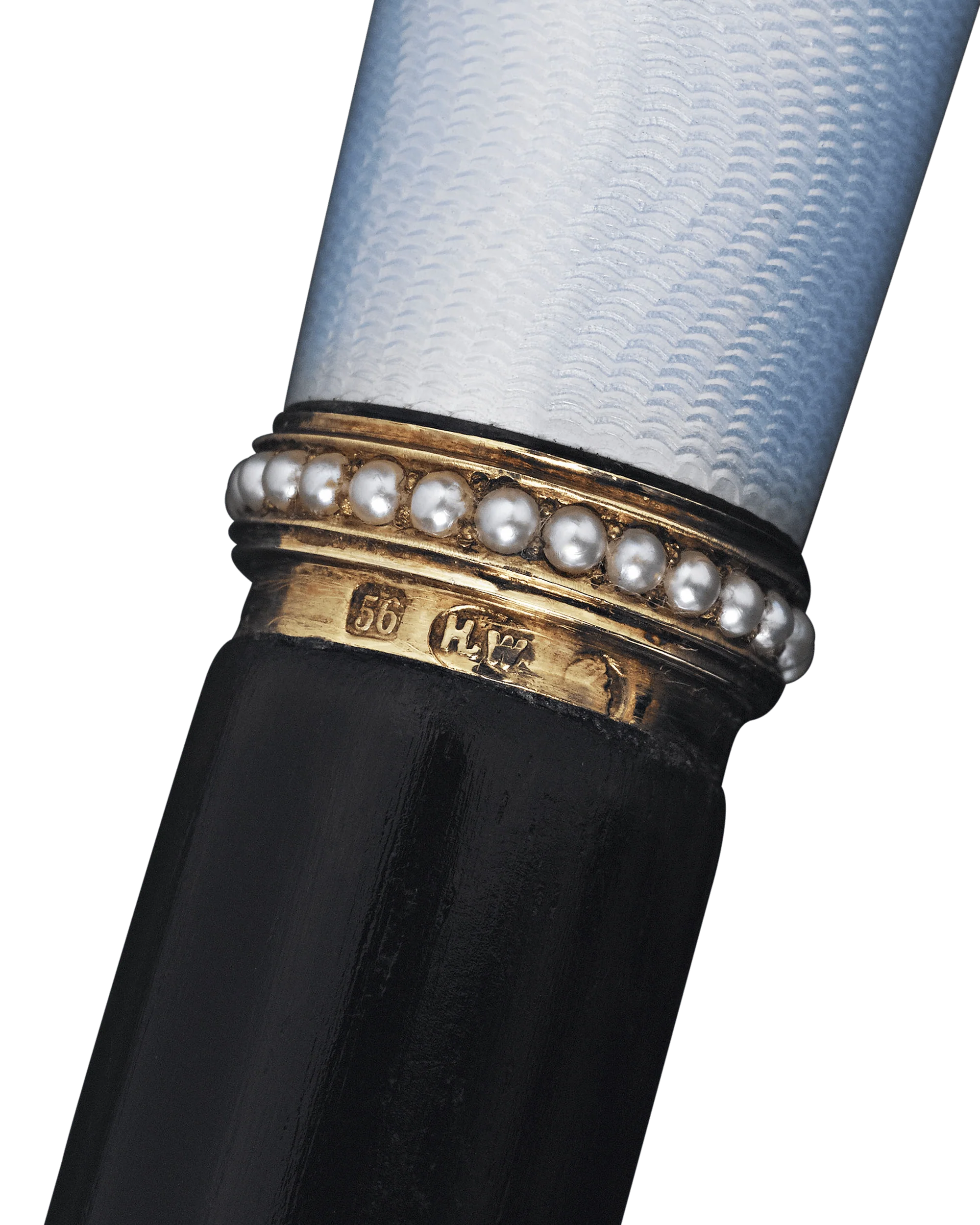 Fabergé Blue Cane with Pearls - Image 3