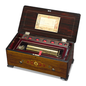 Grand Format Cylinder Music Box by Paillard