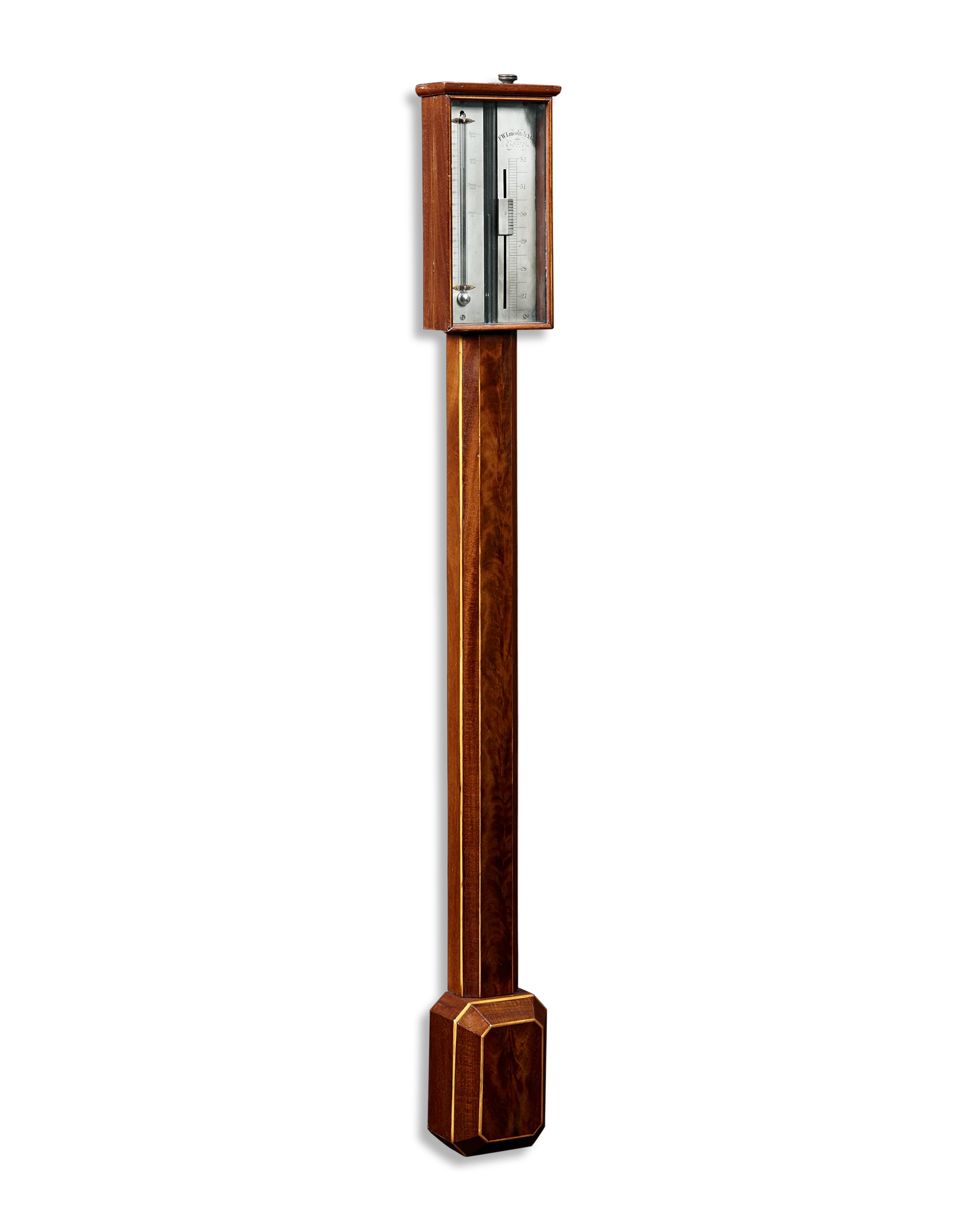 Barometer and Thermometer by F.W. Lincoln Jr. & Co. - Image 3