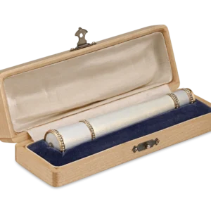 Fabergé White Guilloché Enamel Cane