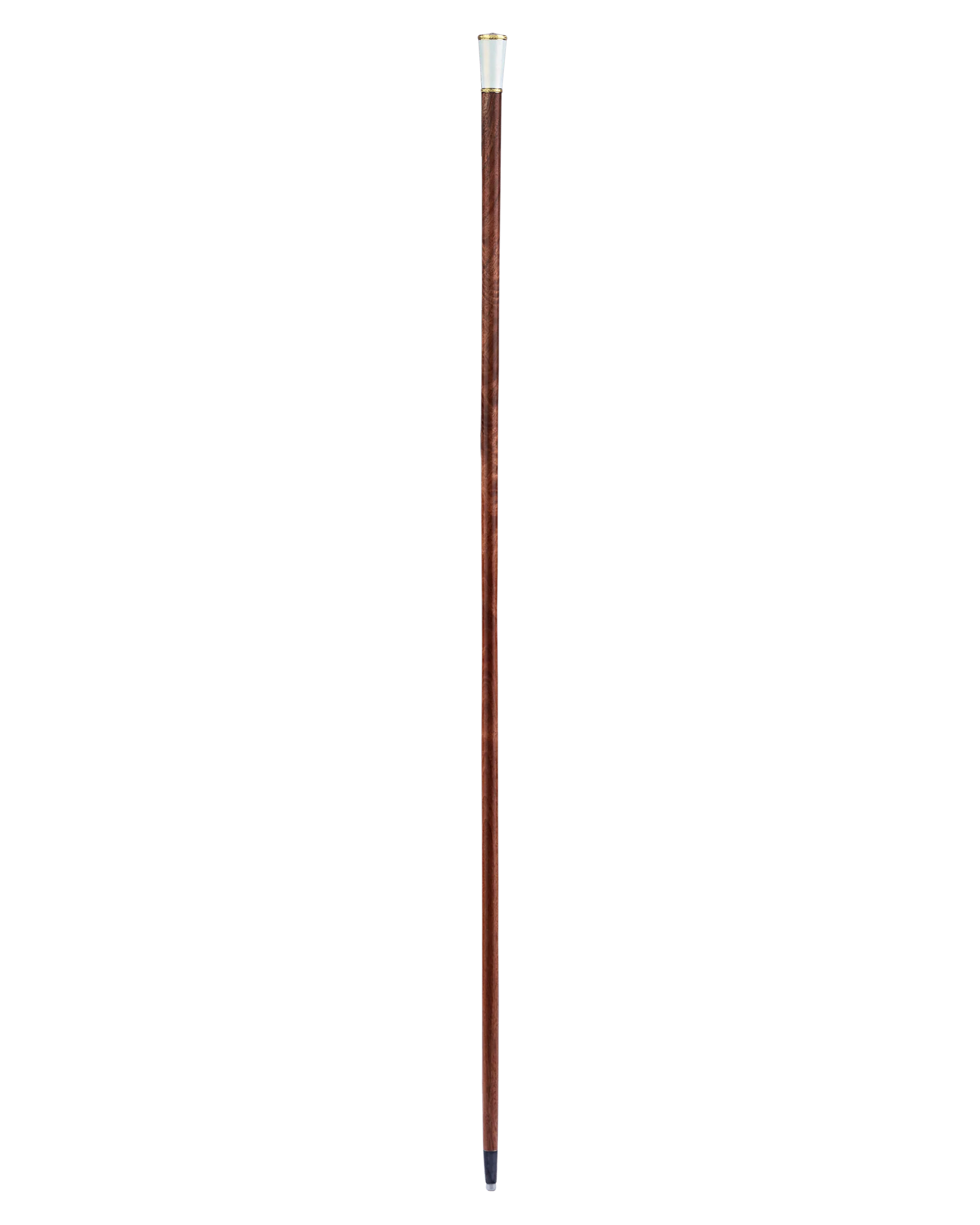 Fabergé Gold and Guilloché Enamel Cane - Image 4