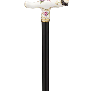 Meissen Veiled Woman Cane