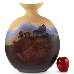Émile Gallé Alpine Glass Vase