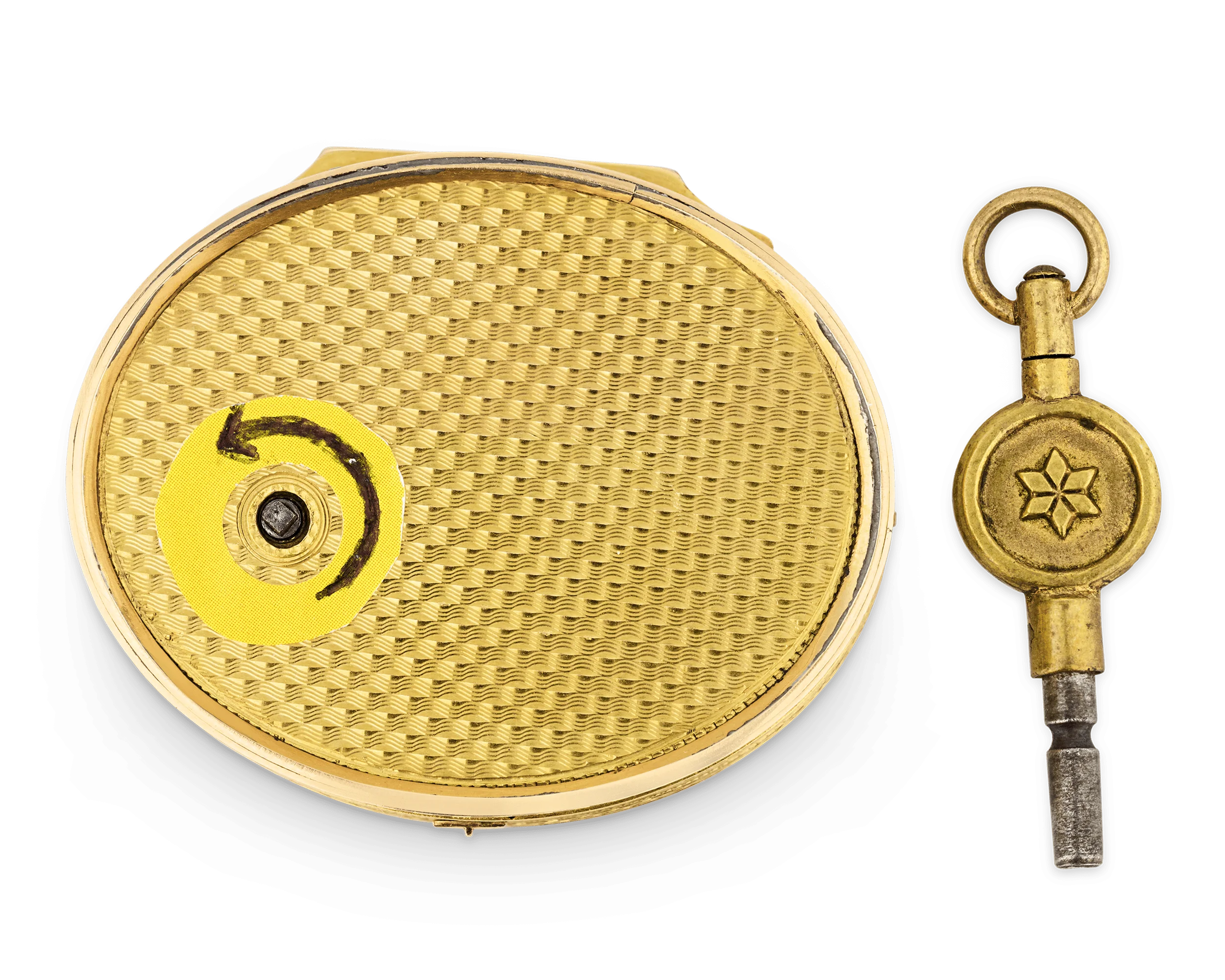 Swiss Enamel and Gold Musical Snuff Box - Image 5