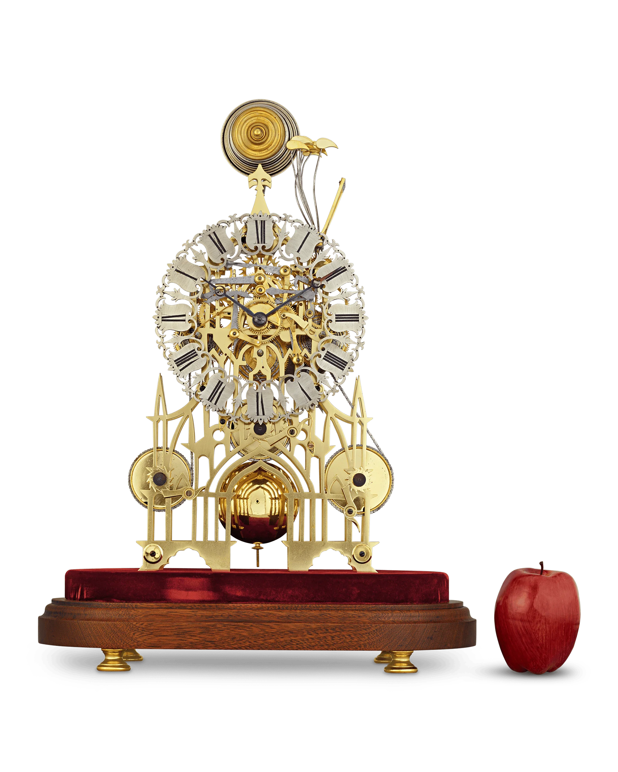 Three-Train Skeleton Clock by Smith & Sons - Image 8