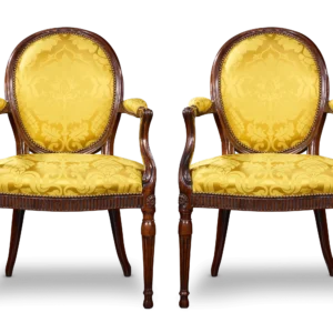 Pair of Thomas Chippendale Armchairs