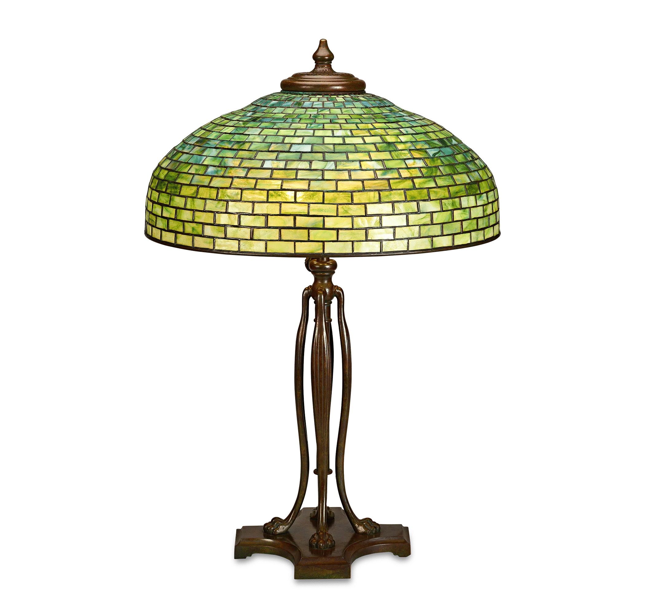Tiffany Studios Geometric Lamp - Image 2