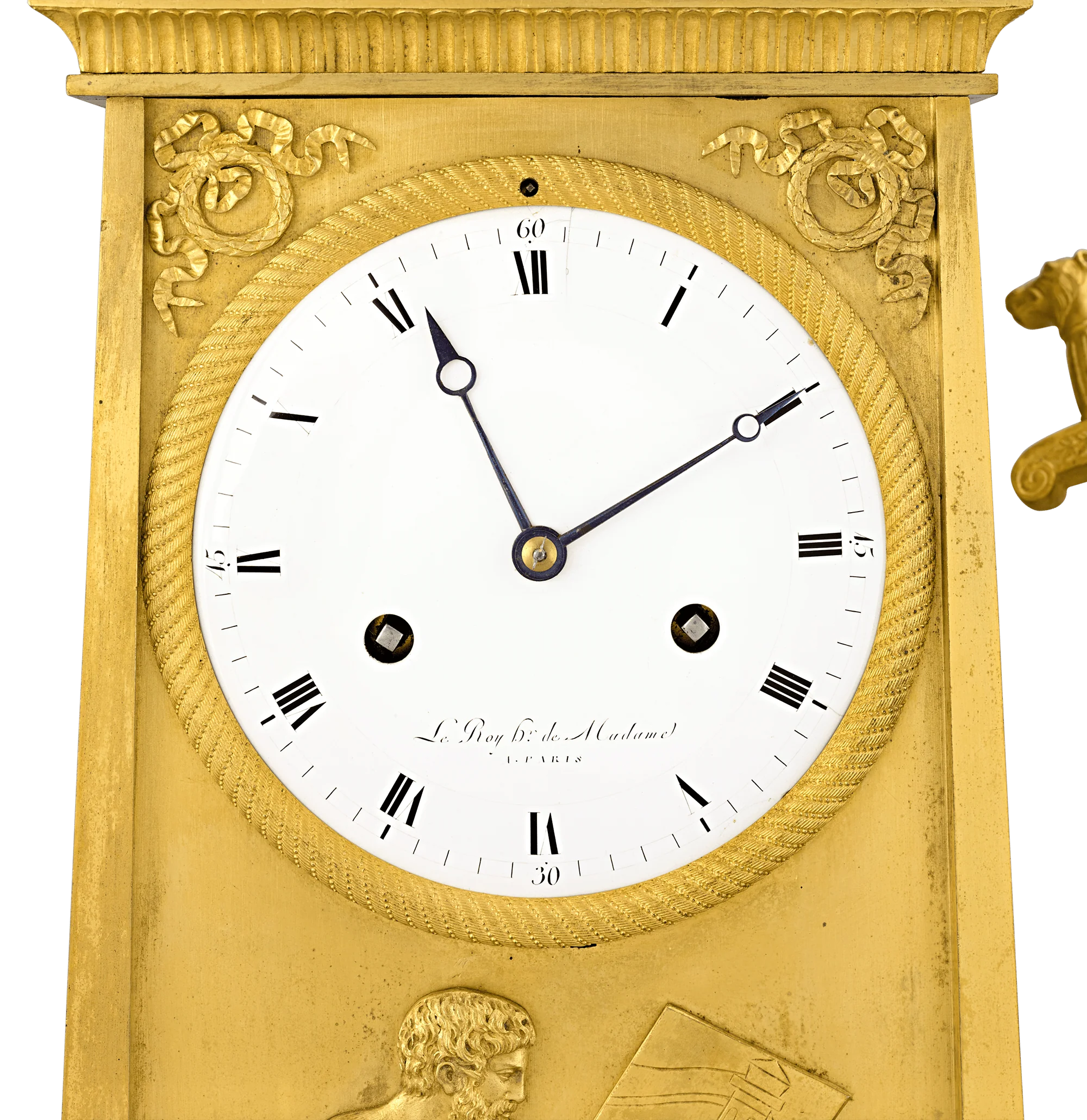 Theseus French Empire Mantle Clock by André Antoine Ravrio - Image 3