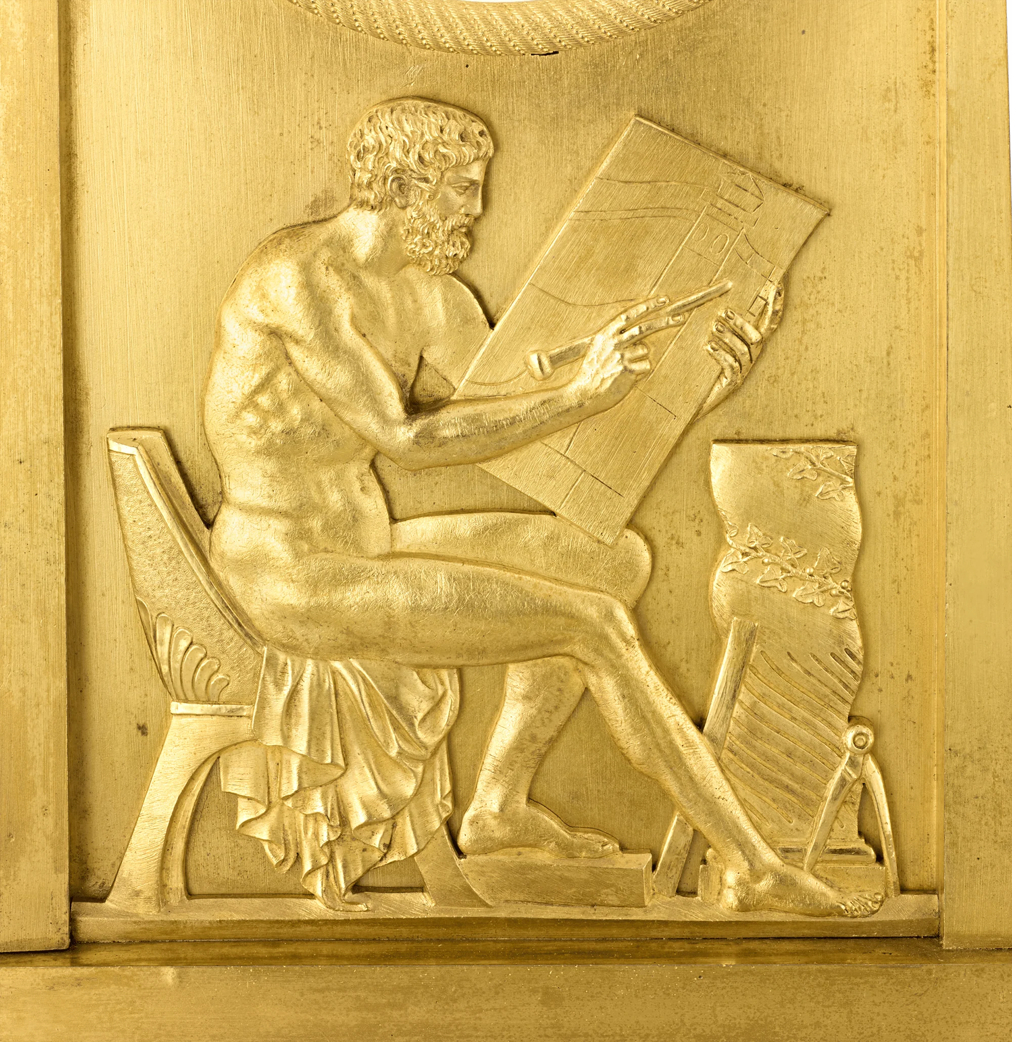 Theseus French Empire Mantle Clock by André Antoine Ravrio - Image 6