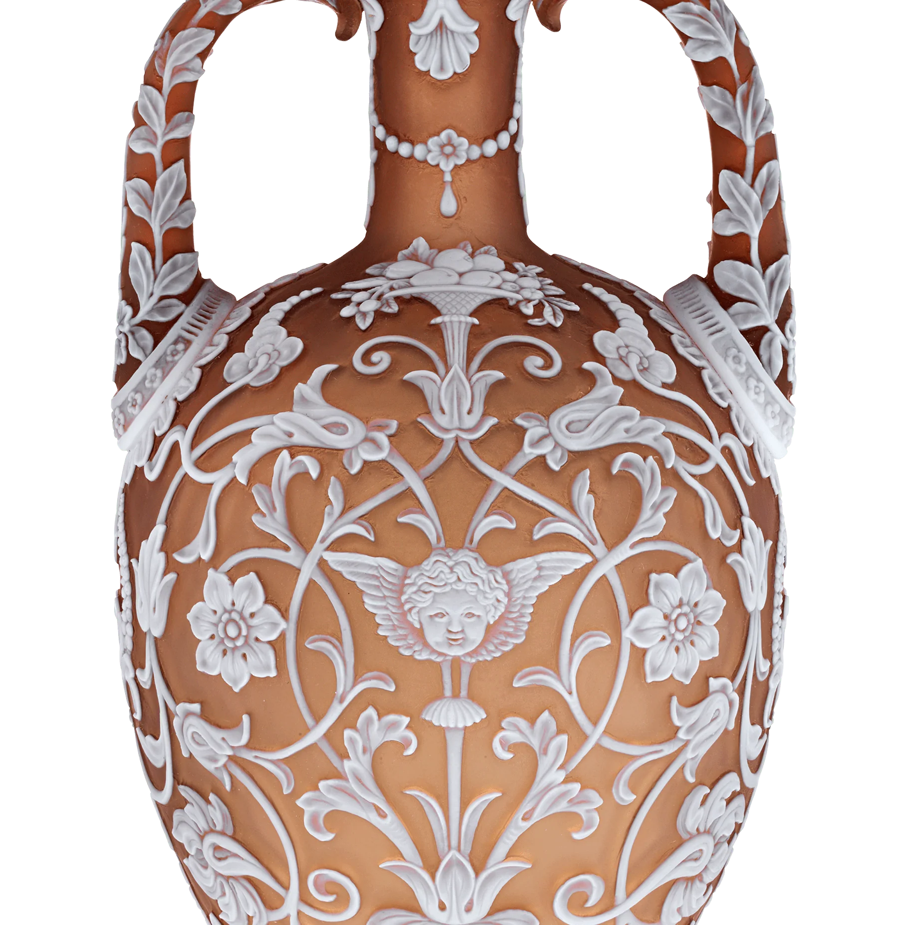 Thomas Webb & Son Two-Handled Cameo Amphora Vase by Thomas Woodall - Image 4