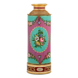 Swiss Enamel and Gold Telescope