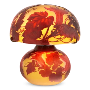 Gallé Cameo Glass Lamp