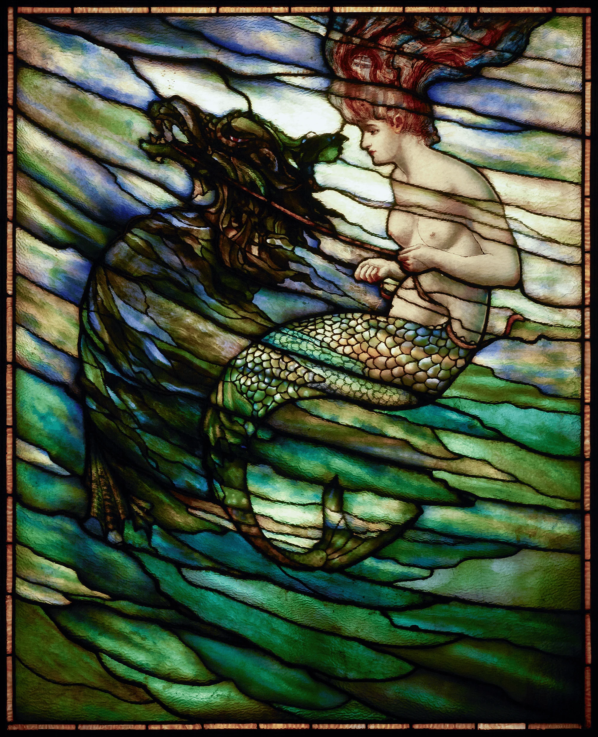 Tiffany Studios Mermaid Window - Image 3