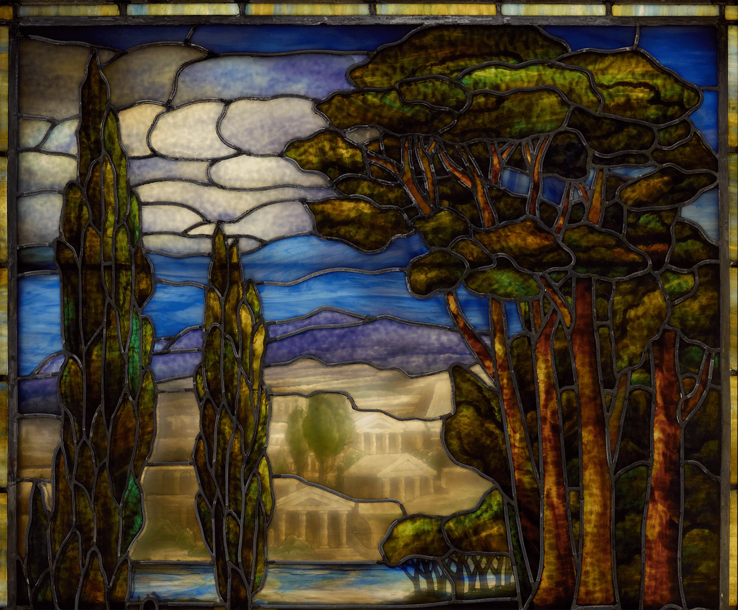Tiffany Studios City in the Sky Window - Image 3