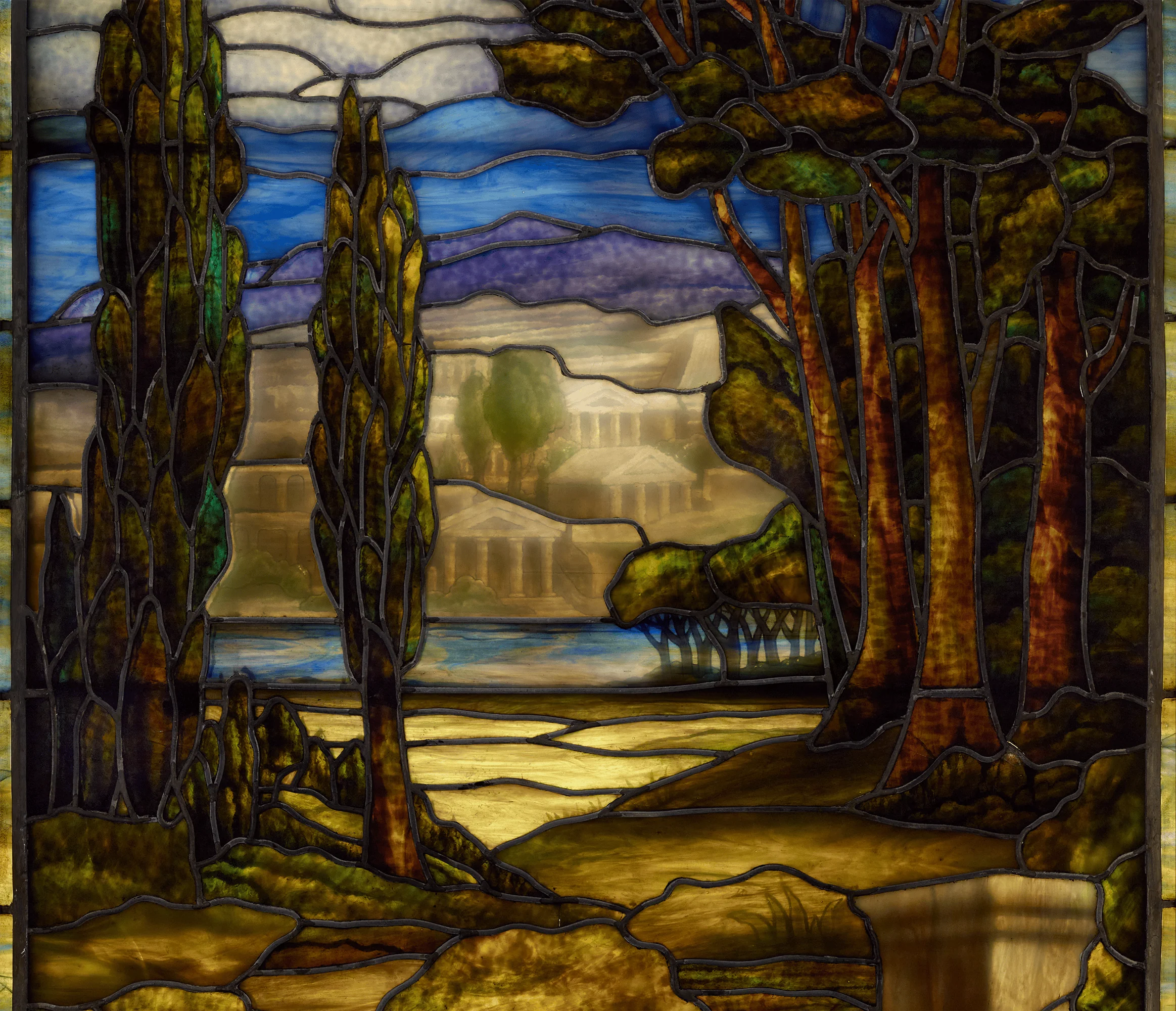 Tiffany Studios City in the Sky Window - Image 4