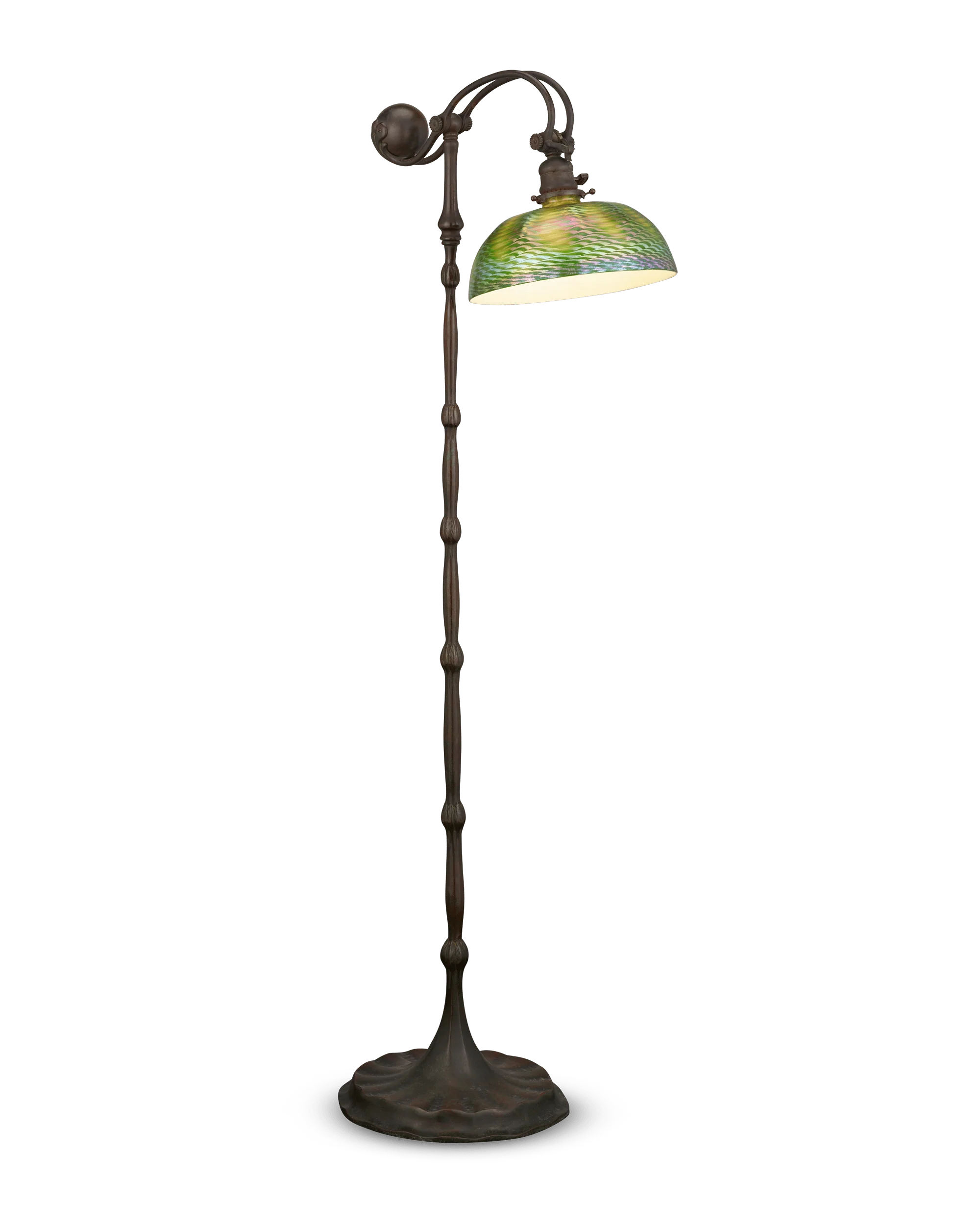 Tiffany Studios Counterbalance Floor Lamp