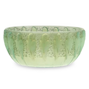 René Lalique Perruches Bowl