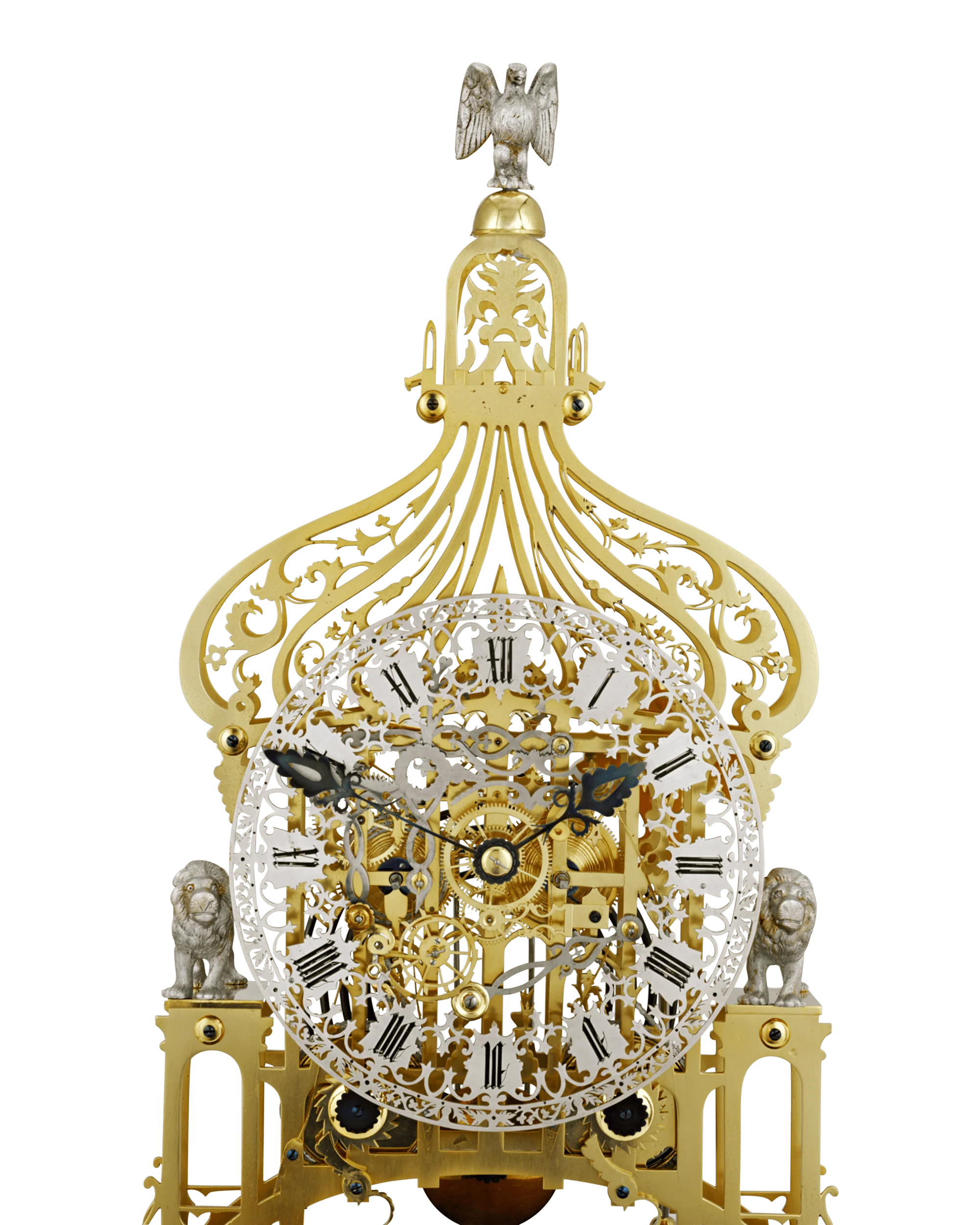 Brighton Pavilion Skeleton Clock by Smiths of Clerkenwell - Image 2