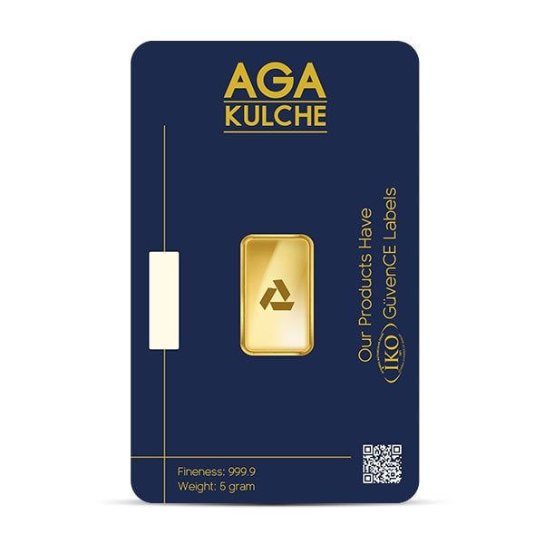 AgaBullion Gold Bar, 5 Gram, .9999 Pure in Assay Package - Image 3