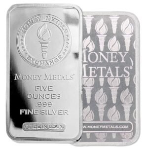 5 Oz Silver Bars (Design Our Choice)